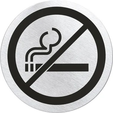 Blomus Dverová okrúhla tabuľka "zákaz fajčenia" SIGNO