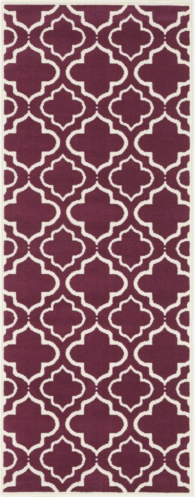 Mujkoberec Original Kusový koberec Mujkoberec Original 104302 Cream/Violet - 80x150 cm