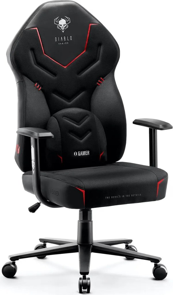 Diablo Chairs - Herné kreslo Diablo X-Gamer 2.0 Normal: Dark Obsidian