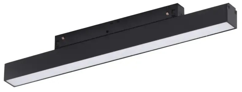 LED svietidlo do lišty Alfa Saga Track Magnetic 12W 3000K čierne