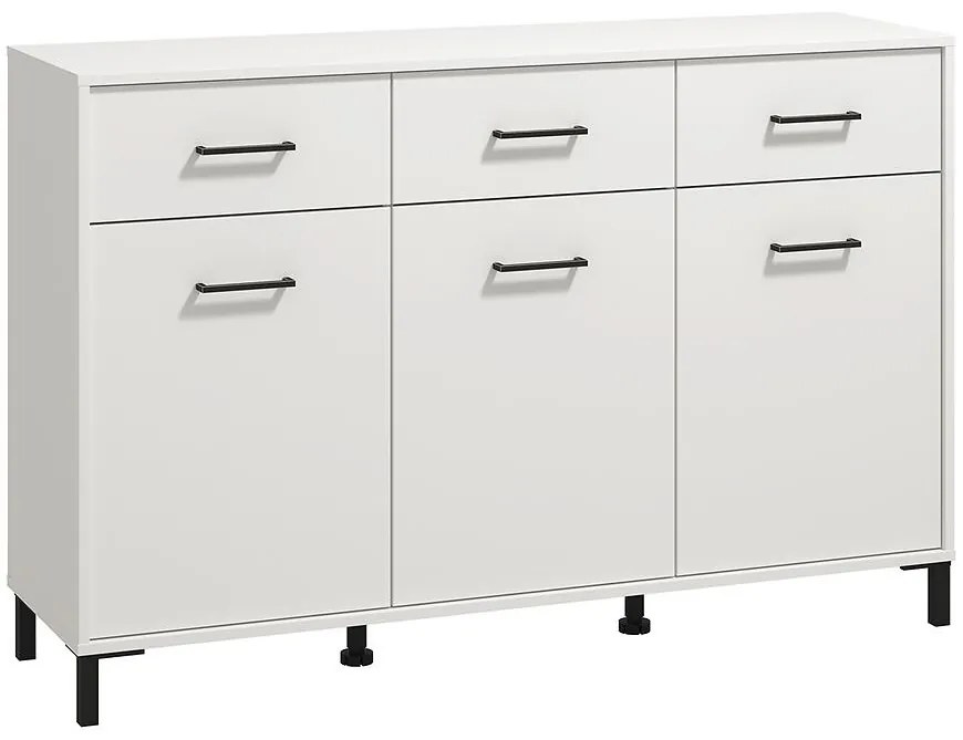 Komoda Vienne 3k3f Biely 11013601