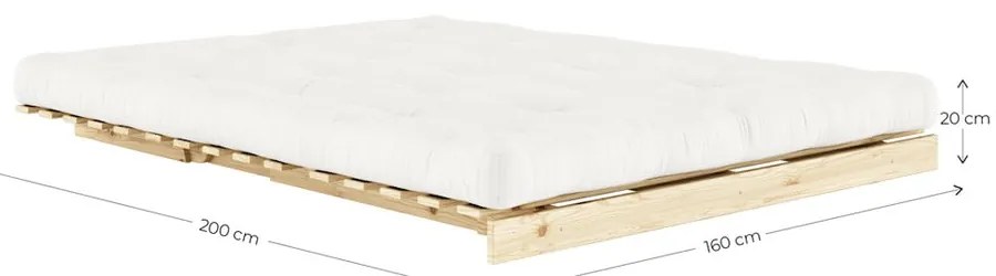 Tyrkysovomodrá rozkladacia pohovka 160 cm Roots - Karup Design