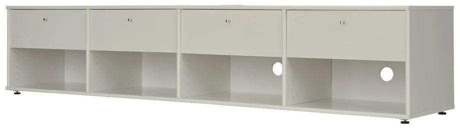 Béžový TV stolík 214x45 cm Mistral – Hammel Furniture