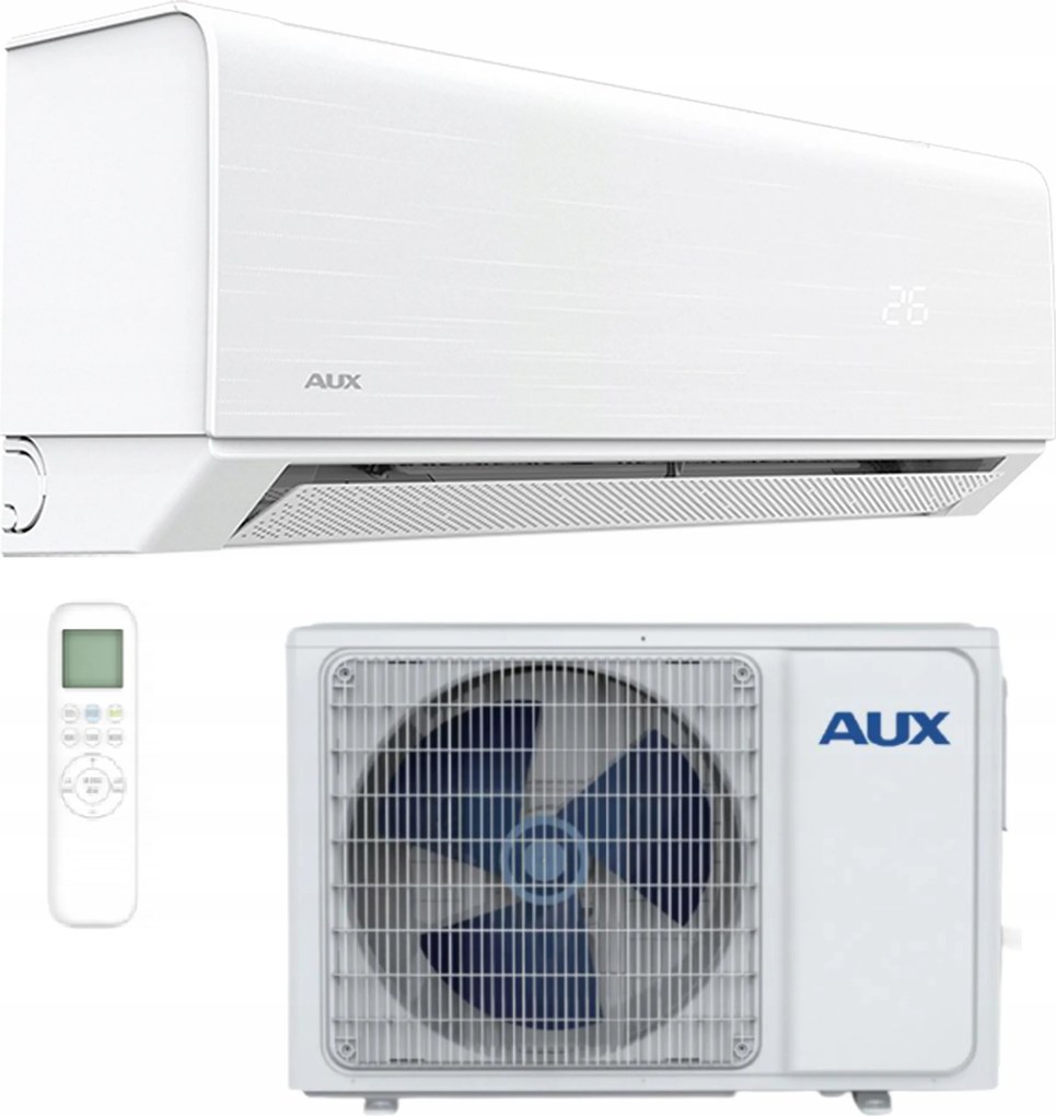 Klimatizátor Aux C-Smart White 3,5 kW 40 m2 WiFi Ionizácia Funkcia Vykurovania