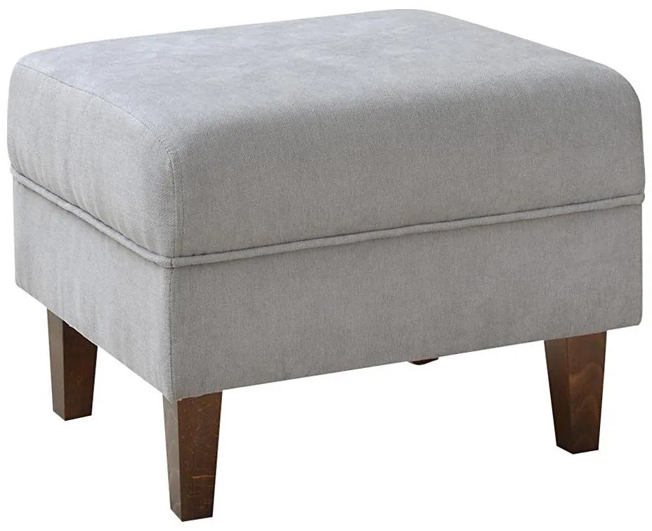 Taburet GALA 46x54 cm sivý