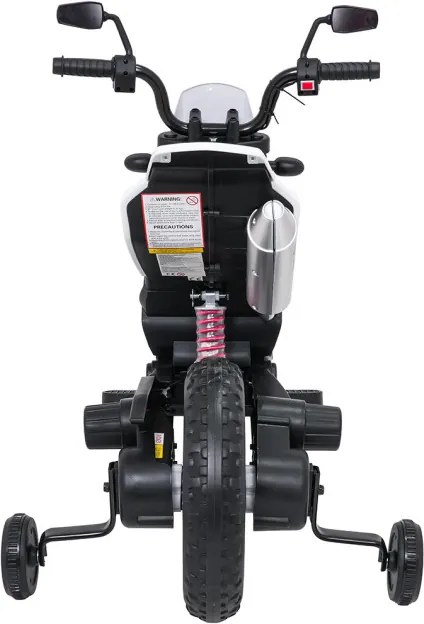 Elektrická motorka Aprilia RX biela