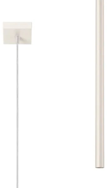 Sollux SL.1512 - Luster na lanku PASTELO 1xG9/8W/230V krémová
