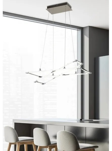 LED Luster na lanku KSEROS LED/35W/230V