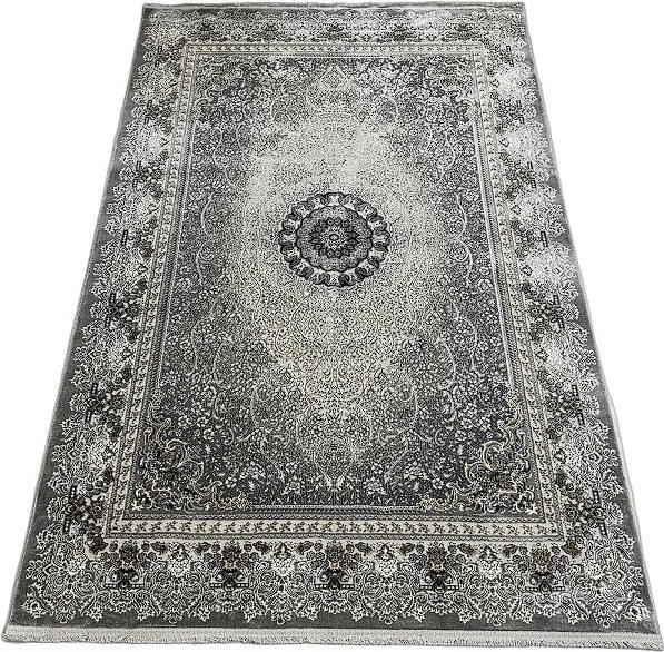 HU Sivý orientálny koberec King 29033-Grey Rozmer: 120x170 cm