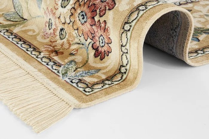 Kusový koberec Naveh 104375 Cream / Cord, 195x300, béžová, chodba / predsieň, Hanse Home