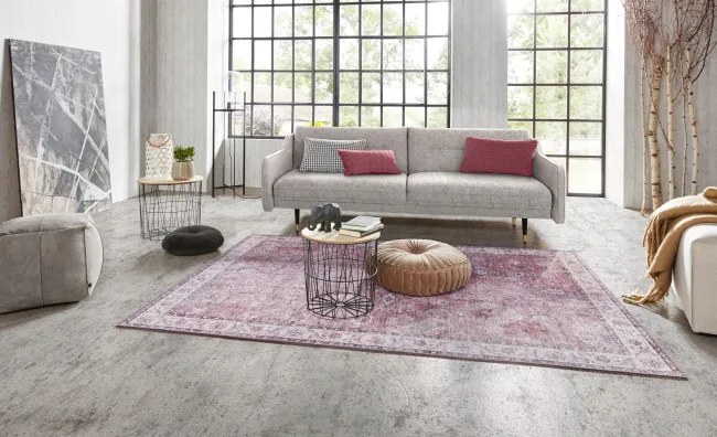 Koberec Hanse Home Asmar Vivana malinový