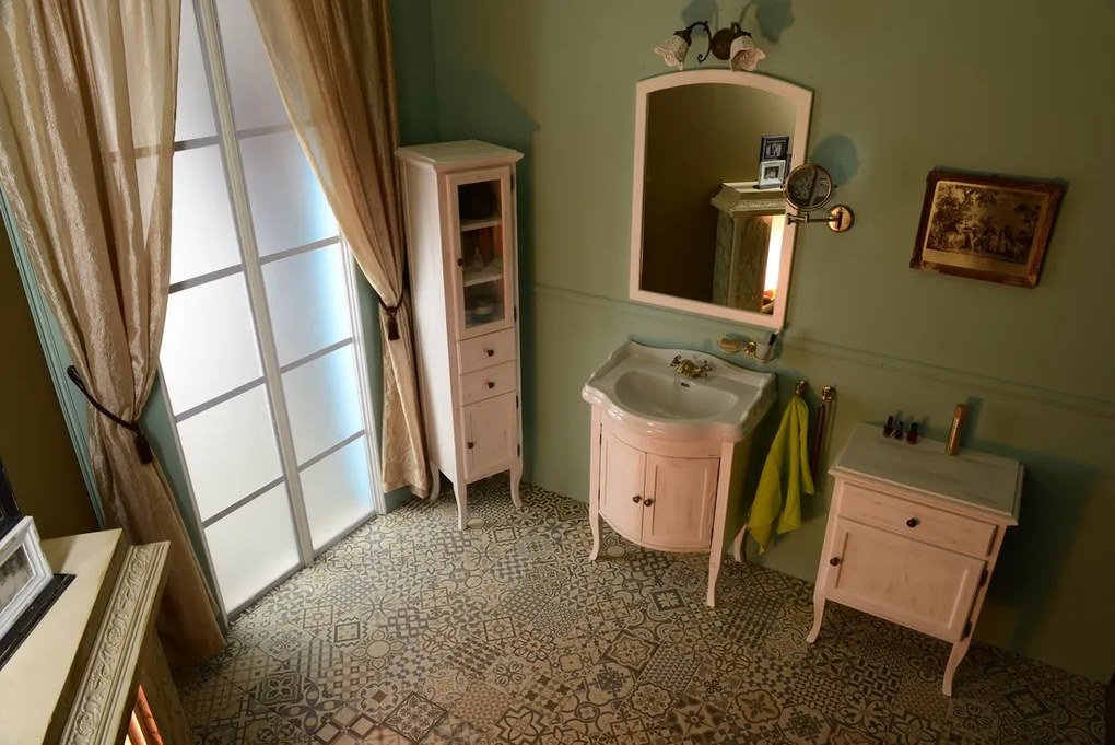 Sapho Sapho, RETRO umývadlová skrinka 60x80x45cm, buk, 735140