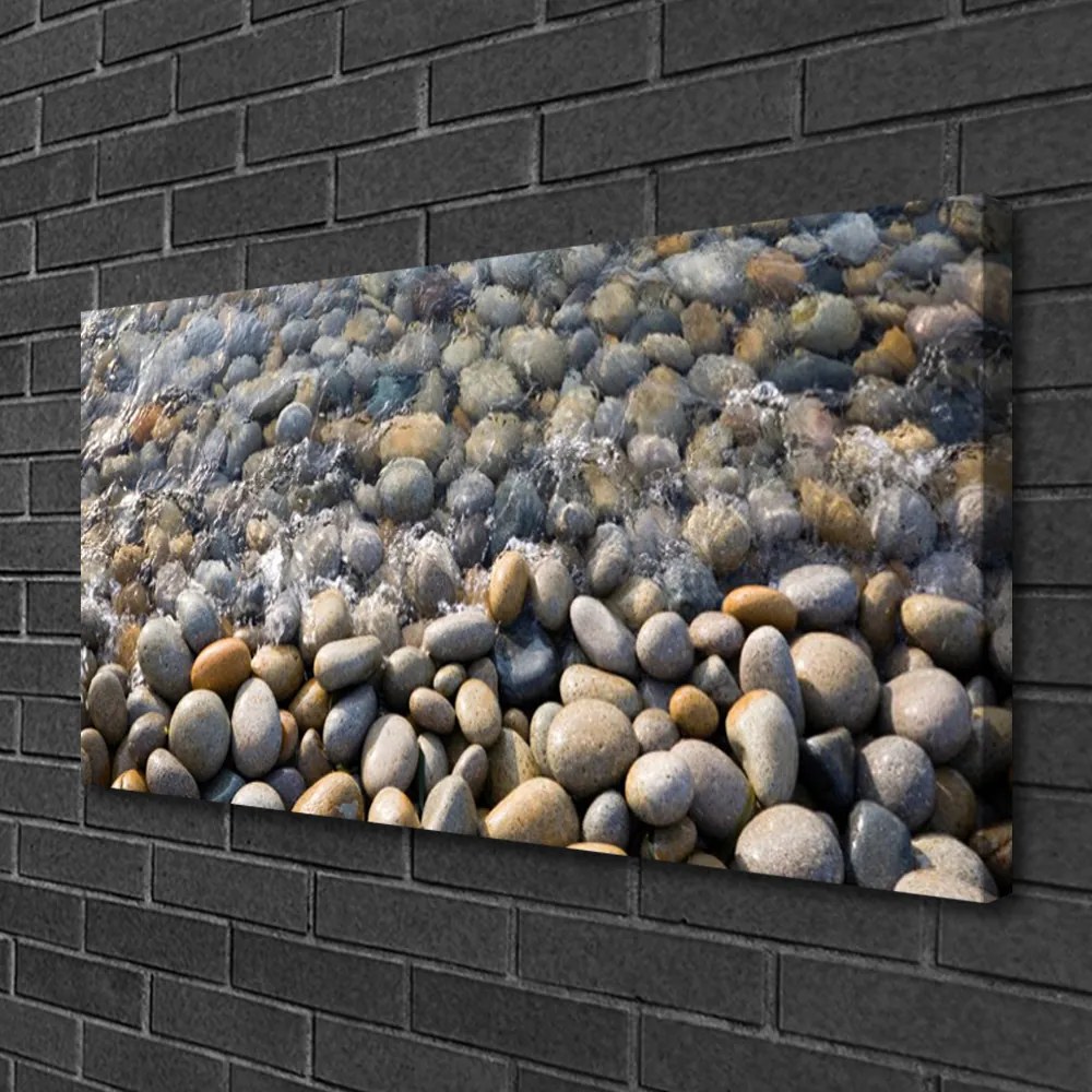 Obraz Canvas Kamene voda umenie 140x70 cm