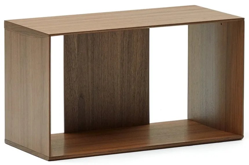 Modulárny policový systém v dekore orecha v prírodnej farbe 67x38 cm Litto – Kave Home
