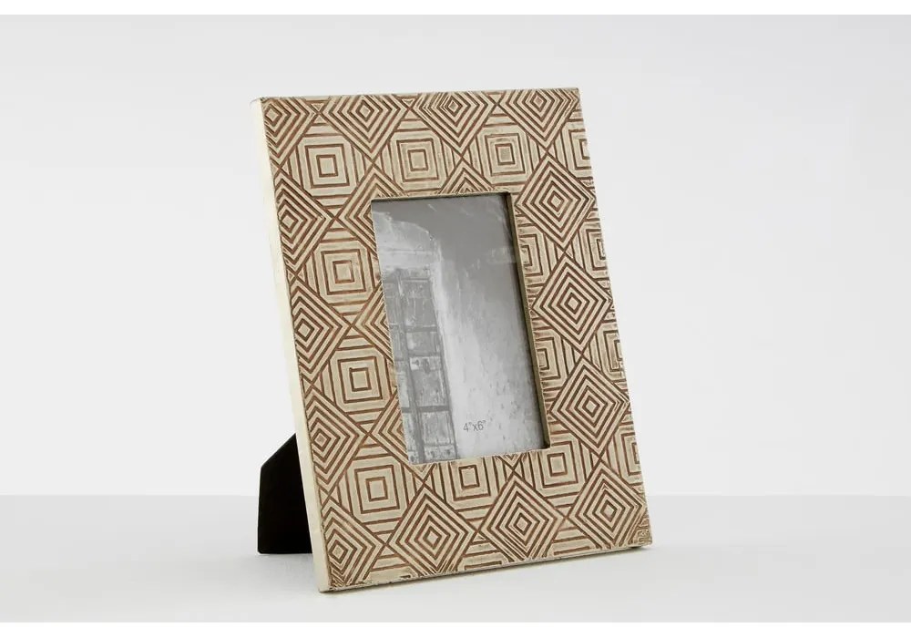 Drevený rámček v zlatej farbe 21x25 cm Bowerbird – Premier Housewares