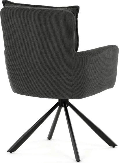 Jedálenská stolička sivá HC-X1128 GREY2