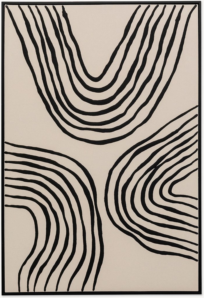 Ručne maľovaná nástenná dekorácia Bow