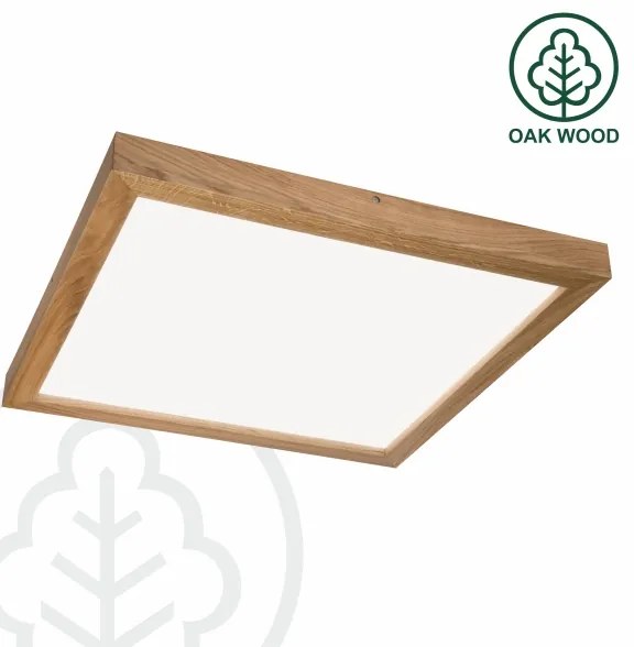 Brilagi - LED kúpeľňové svietidlo WOODY FRAME LED/50W/230V 60x60 cm IP44 dub