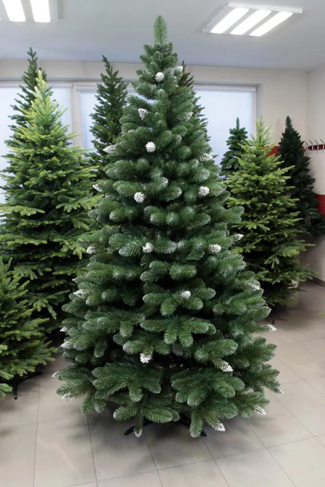 Vianočný stromček- Borovica so snehom 250cm