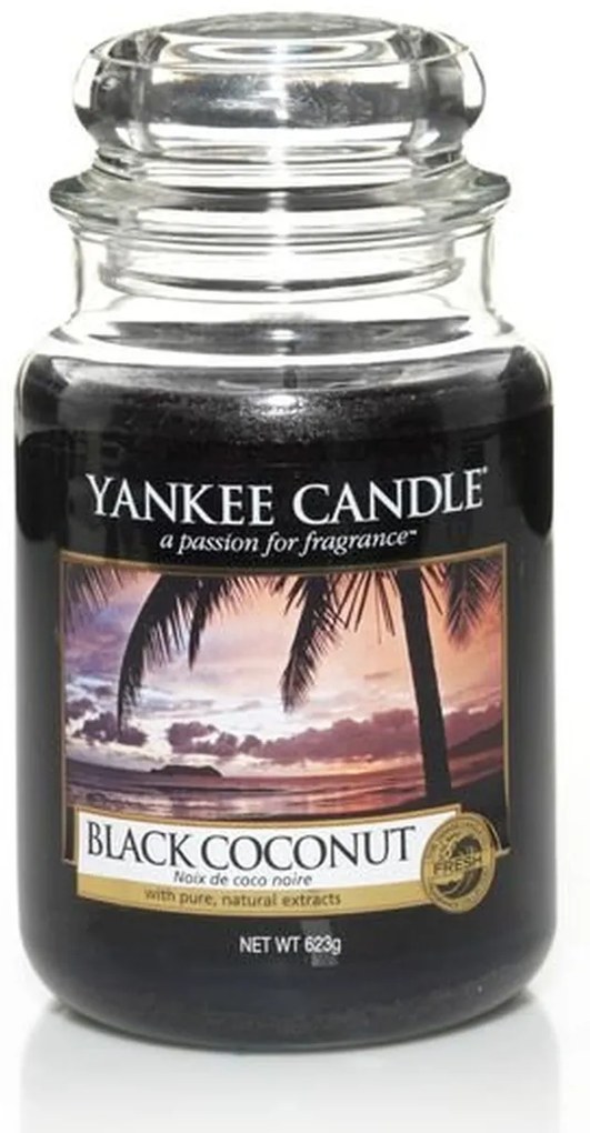 Yankee Candle vonná sviečka Black Coconut Classic veľká