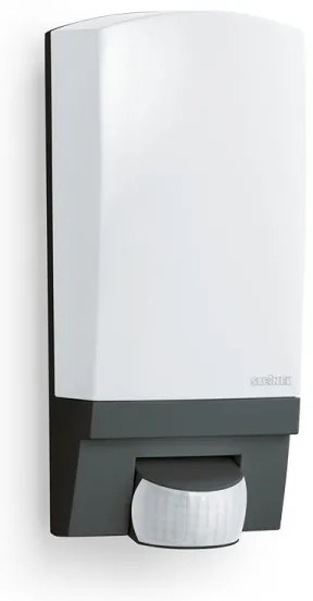 STEINEL 650612 - L1 Vonkajšia senzorová lampa čierna/biela IP44