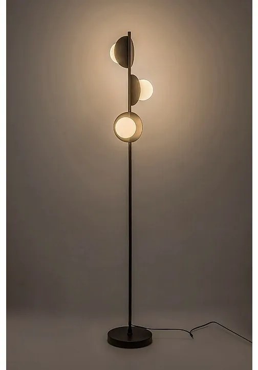 Rabalux 74223 dizajnová podlahová stojacia lampa Jules, G9, 3x max. 5W, IP20