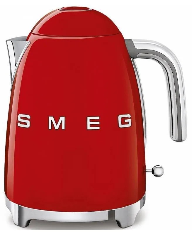 SMEG 50's Retro Style rychlovarná kanvica 1,7l červená KLF03RDEU, červená