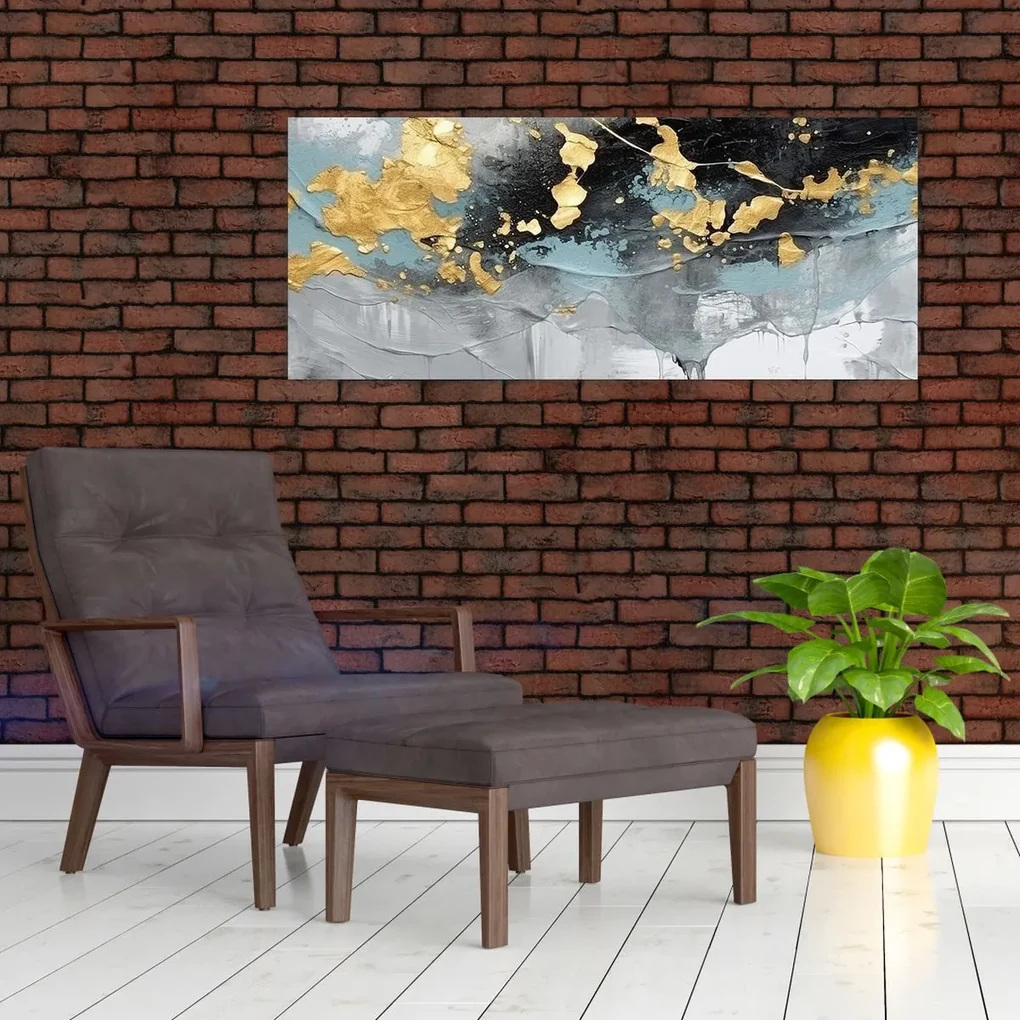 Obraz - Abstrakcia (120x50 cm)