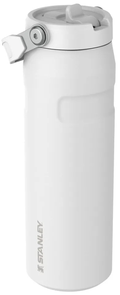 Biela termoska z nehrdzavejúcej ocele 700 ml IceFlow™ Bottle Flip Straw 2.0 Frost – Stanley