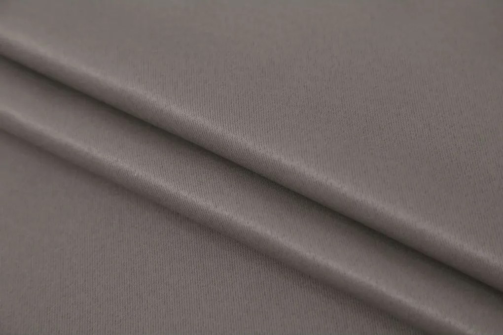 Záves OXFORD 140x270 cm, sivo-hnedý Zavesenie: Riasiaca páska