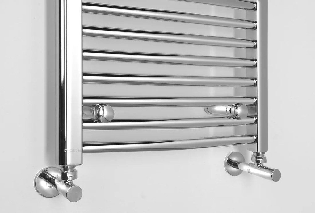 Aqualine, ALYA vykurovacie teleso oblé 450x800mm, 274W, chróm, 1110-01