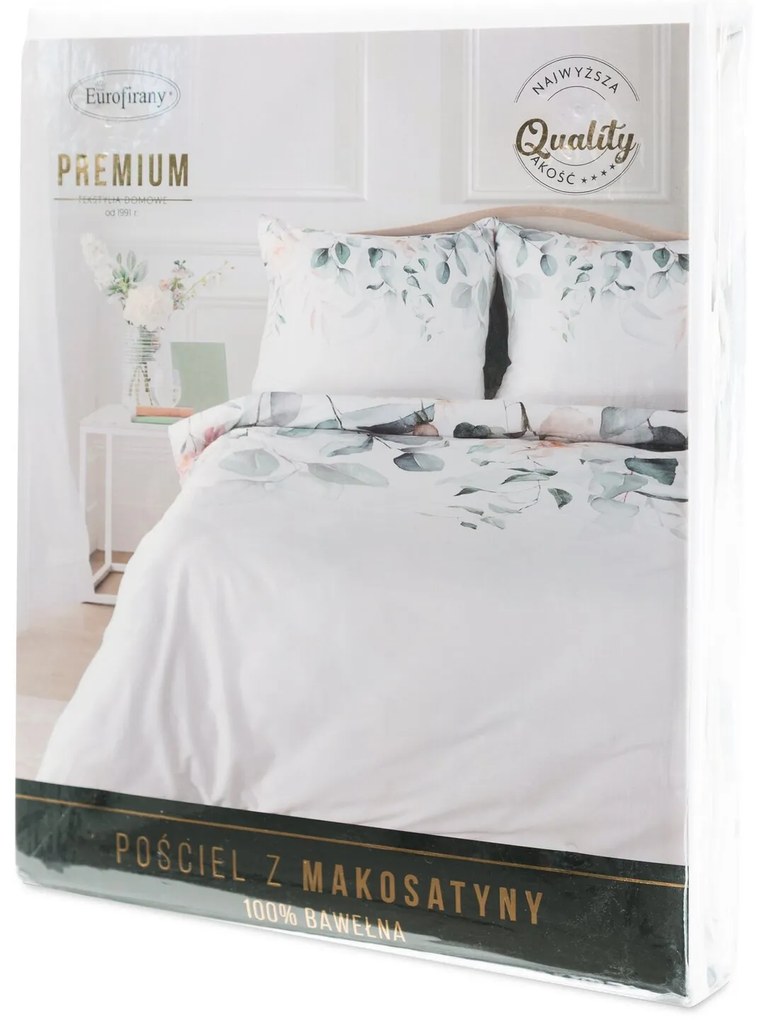 MAKOSATÉNOVÉ OBLIEČKY JULIET 200X220 CM, 2 KS 70X80 CM VZOROVANÉ