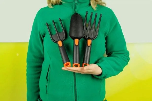 3-dielna súprava záhradného náradia