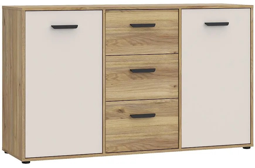 Komoda Mokkaro Mokk231-M802 Piesok/Dub Mauvella