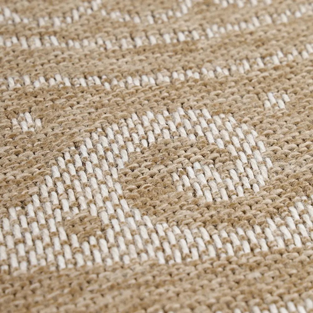 Béžový okrúhly vonkajší koberec ø 80 cm Comilla – Ayyildiz Carpets