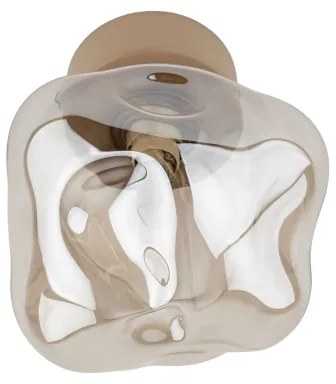 Stropné svietidlo LAVA 1xG9/8W/230V béžové/dymovo-béžové