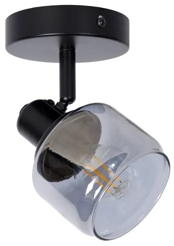 Lucide 77979/01/30 - Bodové svietidlo BJORN 1xE14/40W/230V čierna