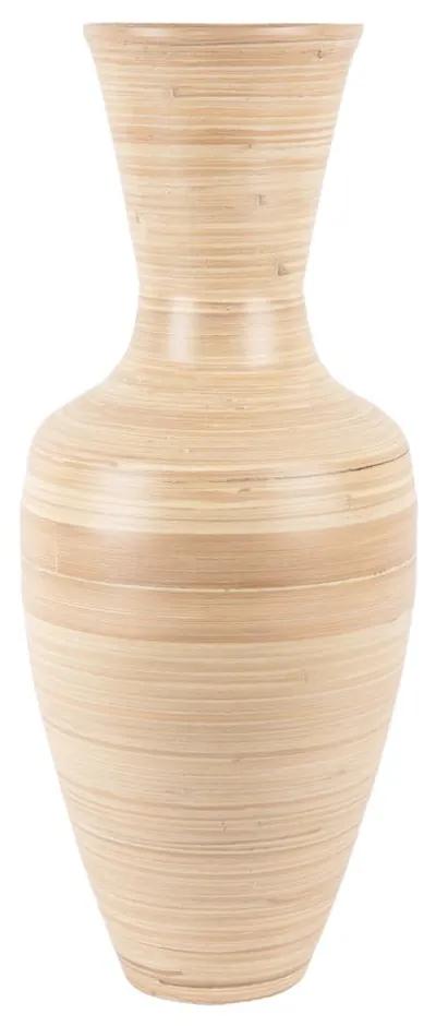 Bambusová vysoká váza v prírodnej farbe Neto - PT LIVING