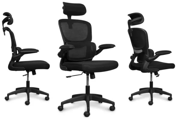 CONNECT IT COC-2500-BK - Kancelárska stolička ForHealth DeltaPro čierna