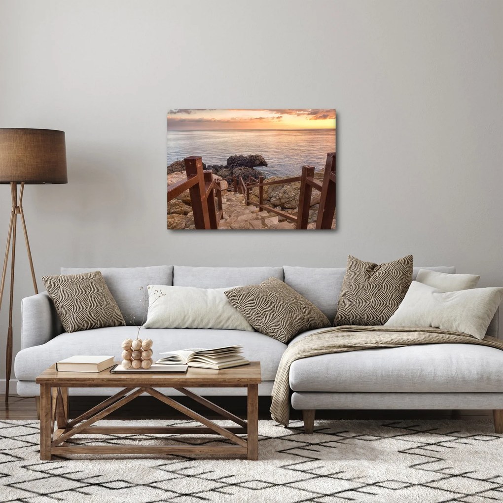 Obraz - Zostup k moru (70x50 cm)