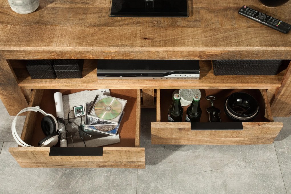 Skrinka pod TV Iron Craft 130cm Mango