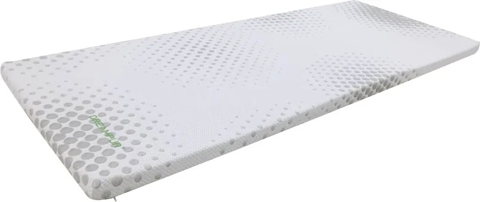 DREAMPUR Vrchný matrac z latexovej peny DREAMPUR® Grey Dots 5 cm - 80x200 cm
