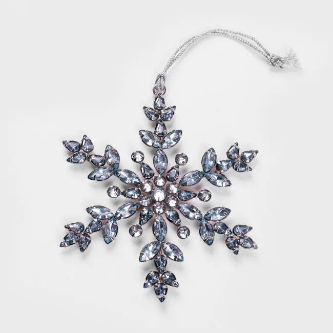 Závesná vianočná dekorácia DIAMOS snehová vločka 710544