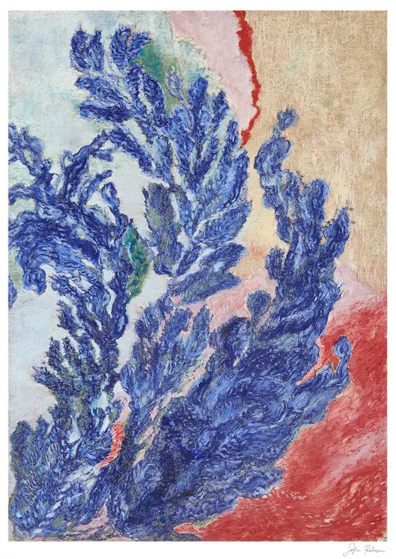 Moikka Plagát Quiet Bloom by Sofia Rebecca Iversen 70x100