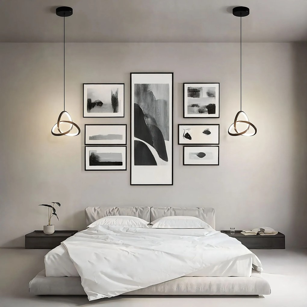 Toolight Toolight, LED stropné osvetlenie 13W, 4000K, APP1784-CP, čierna matná, OSW-08978