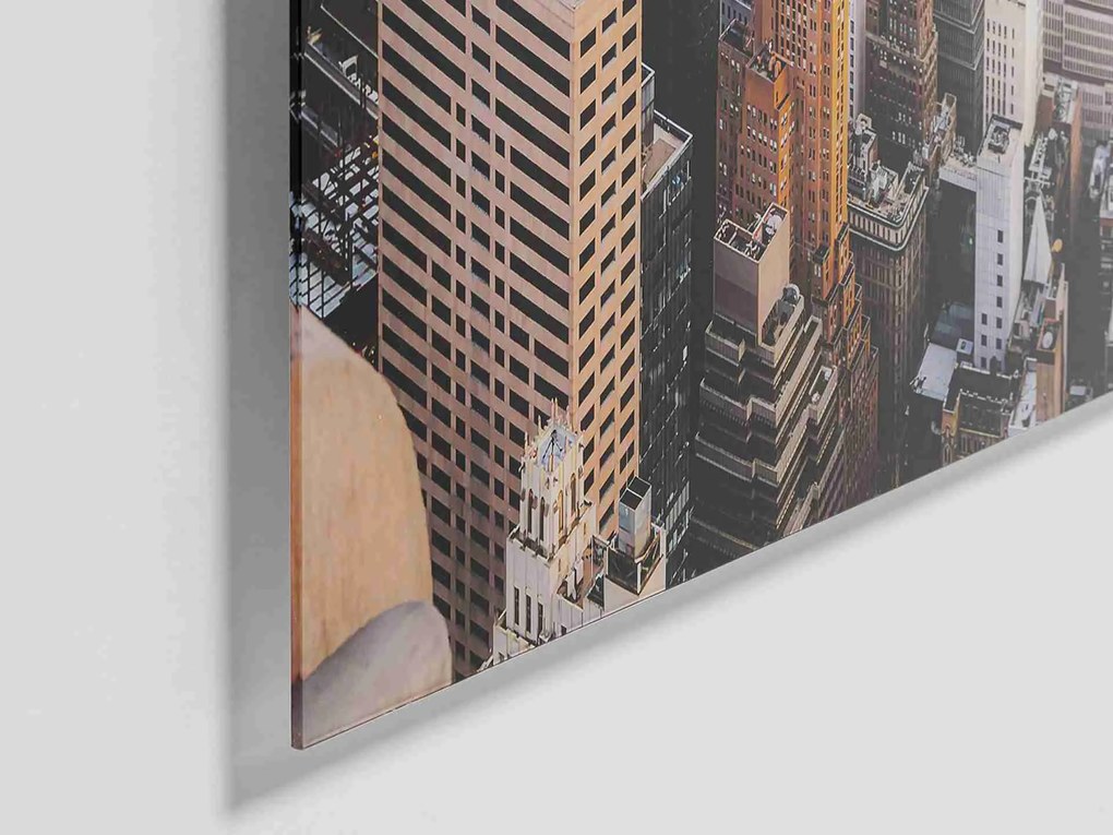 City View sklenený obraz viacfarebný 150x100 cm