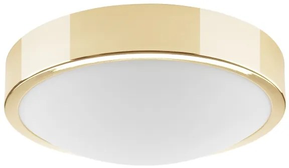 Stropné svietidlo JONAS 1xE27/60W/230V pr. 26 cm zlatá