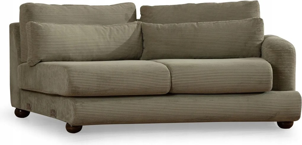 Pohovka štvorsedačka Riverolla (p) (zelená)