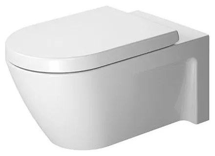 DURAVIT Starck 2 závesné WC s hlbokým splachovaním, 375 mm x 620 mm, 2533090000