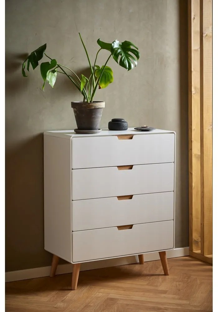 Biela komoda 80x100x40 cm Lowell – Actona